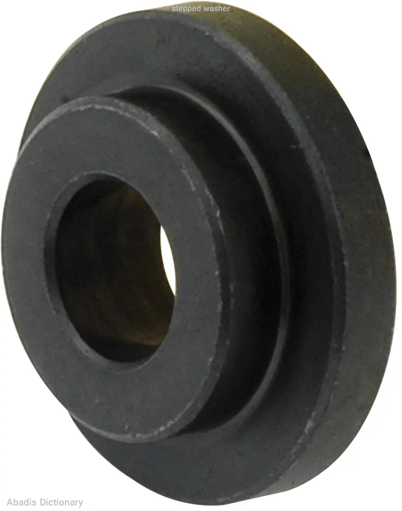 stepped washer